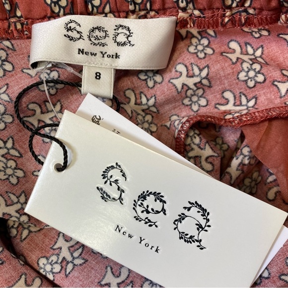 Sea New York Fernanda Tile Print Cotton Dress - Picture 6 of 12